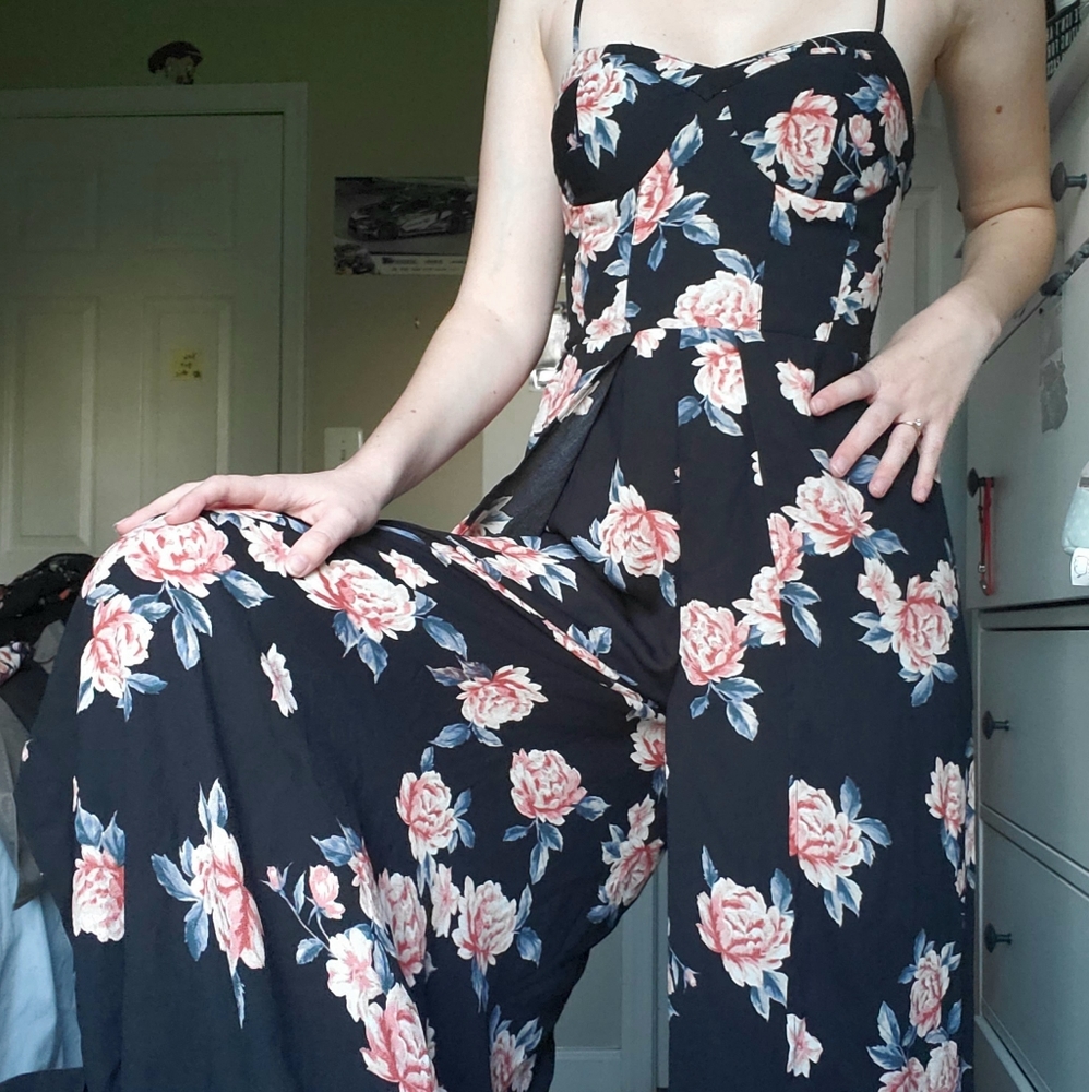 Floral Jumpsuit